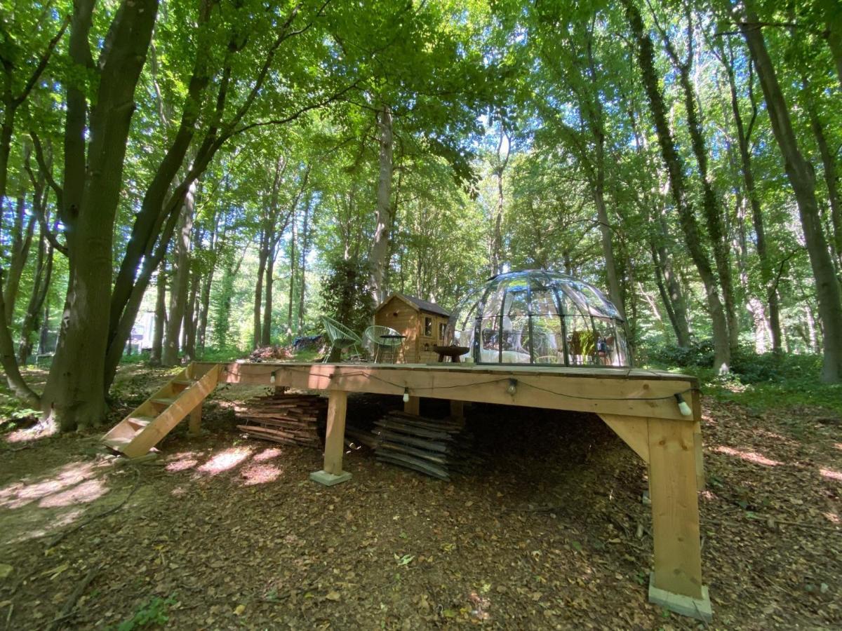 Le Dome De Namur - Une Nuit Insolite Dans Les Bois 외부 사진