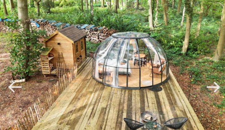 Le Dome De Namur - Une Nuit Insolite Dans Les Bois 외부 사진