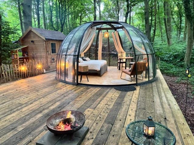 Le Dome De Namur - Une Nuit Insolite Dans Les Bois 외부 사진